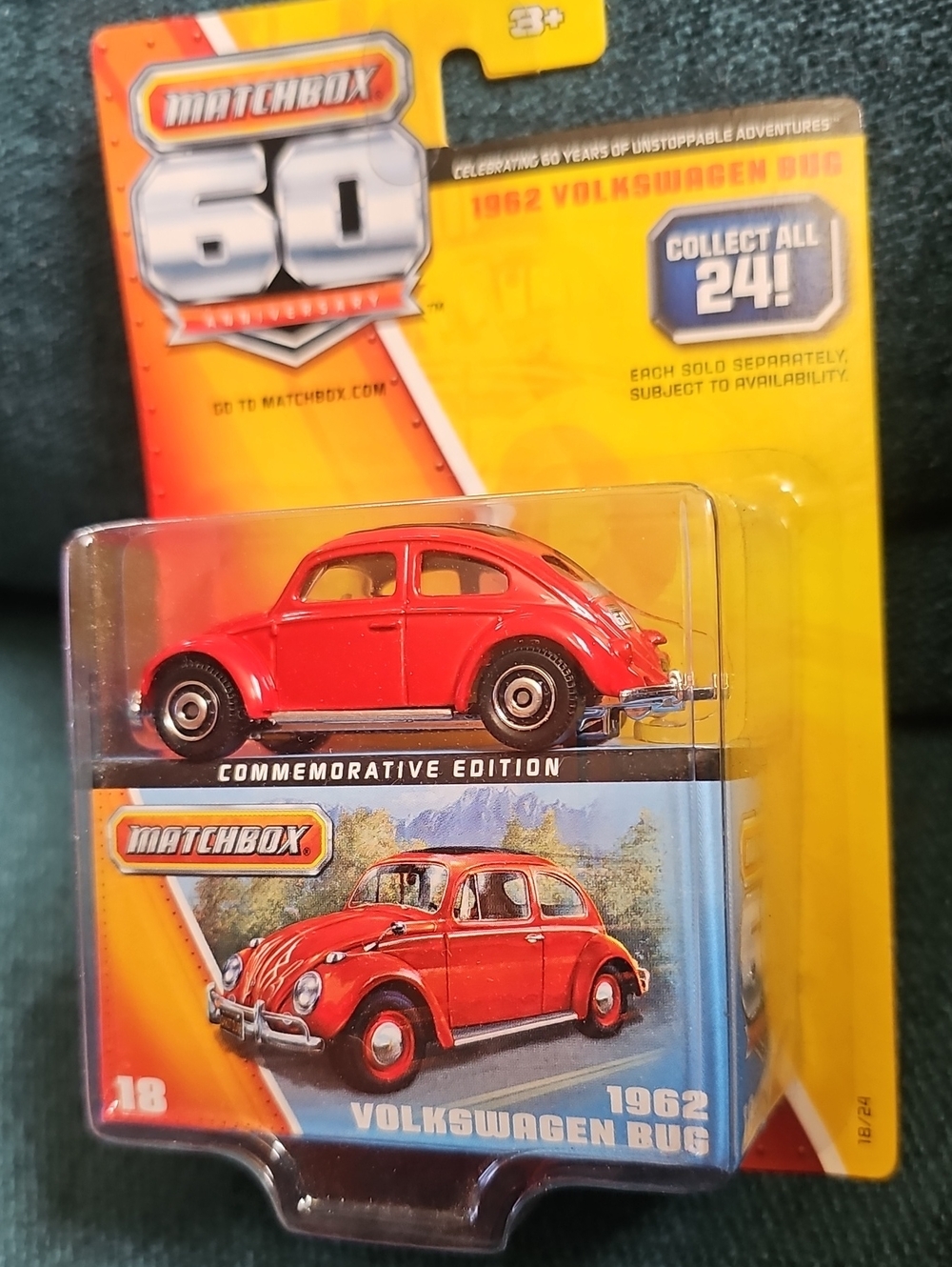 Matchbox 60 Anniversary 1962 Volkswagen Bug